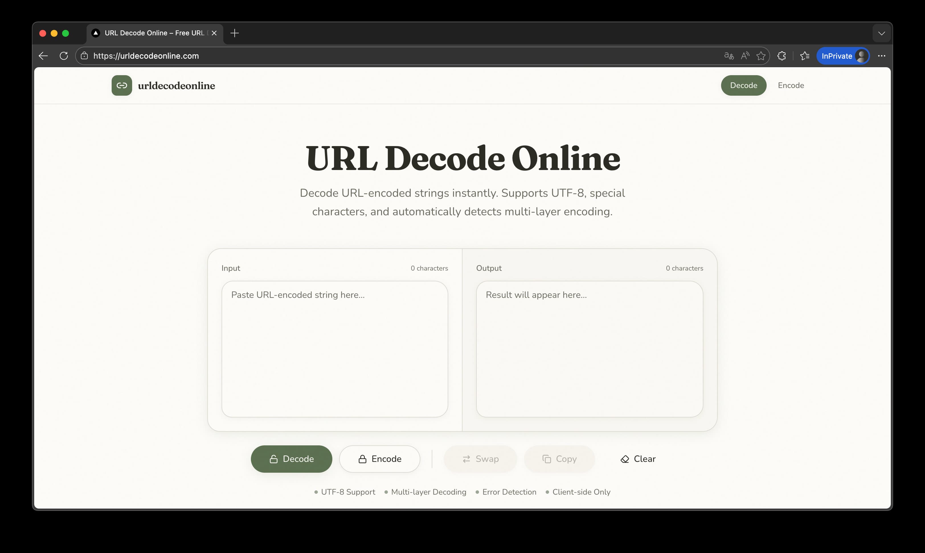 URL Decode Online | Open-Launch