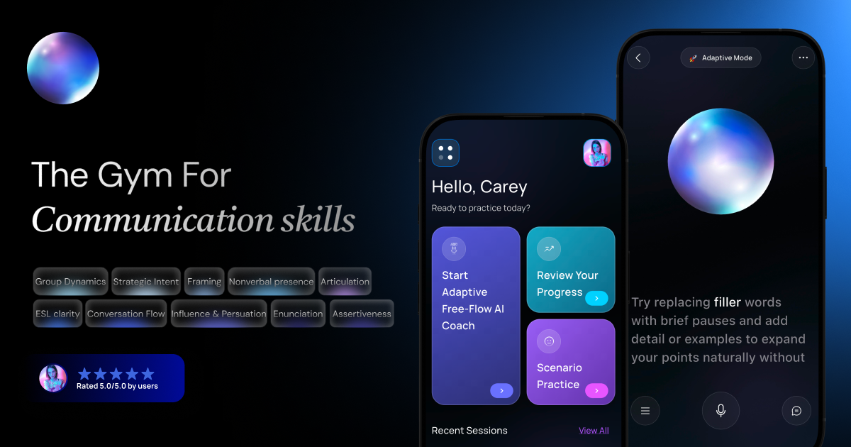 Conversly: AI Communication Coach | Open-Launch