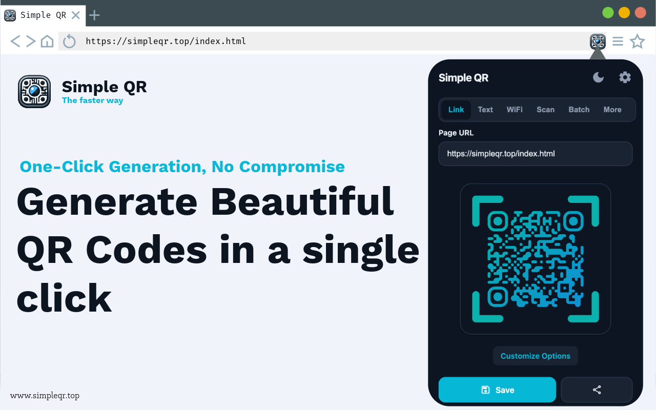 Simple QR Code Generator | Open-Launch