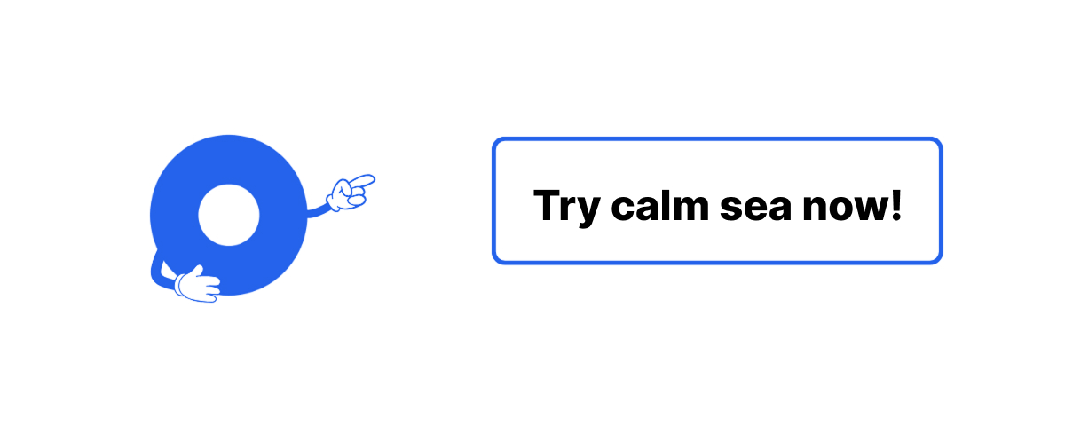 Try the Calm Sea financial planner now