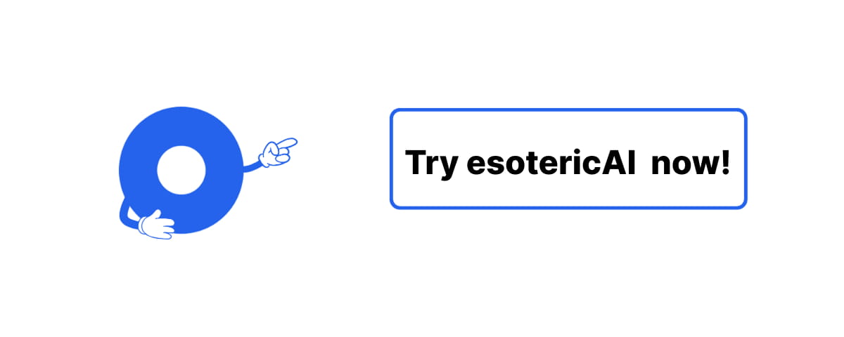 Try the esotericAI AI tarot app now