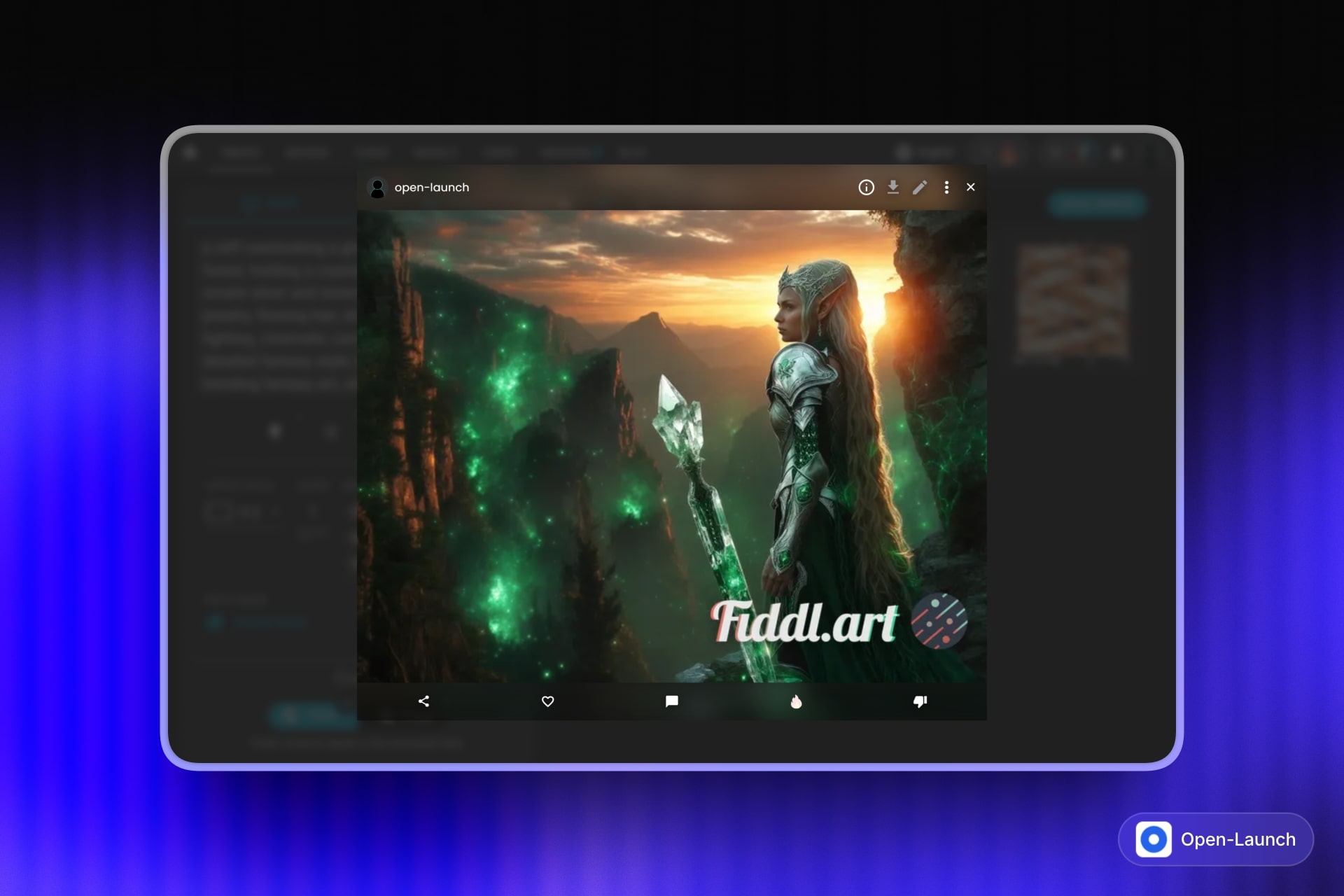 Fiddl.art generated images preview
