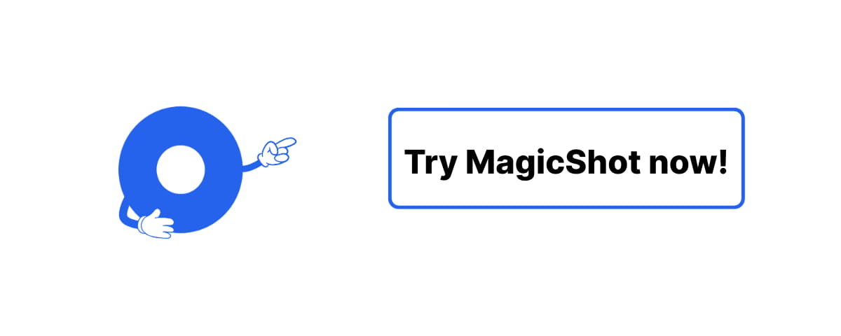 Try MagicShot AI creative studio now